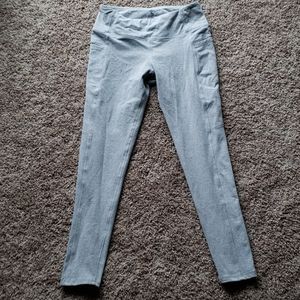 Fleece lined yoga pants with pockets!